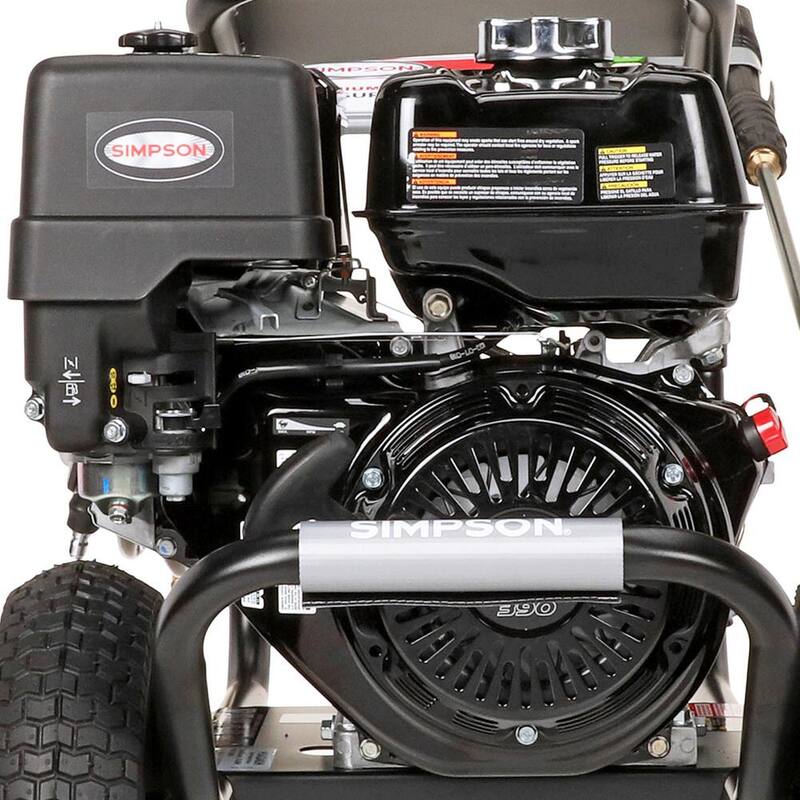 SIMPSON 4200 PSI 4.0 GPM Cold Water Gas Pressure Washer with HONDA GX390 Engine - PS4240