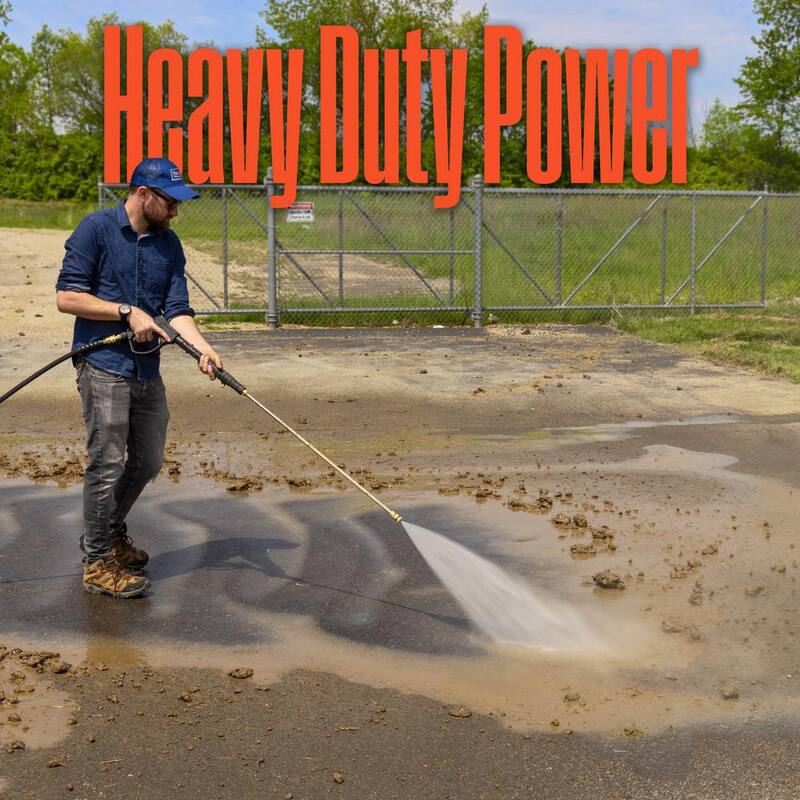 Westinghouse WPX 4400 psi 4.2 GPM 420 CC Cold Water Gas Powered Triplex Pump Pressure Washer with 5 Quick Connect Nozzles - WPX4400