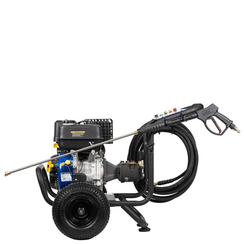 Westinghouse WPX 4400 psi 4.2 GPM 420 CC Cold Water Gas Powered Triplex Pump Pressure Washer with 5 Quick Connect Nozzles - WPX4400