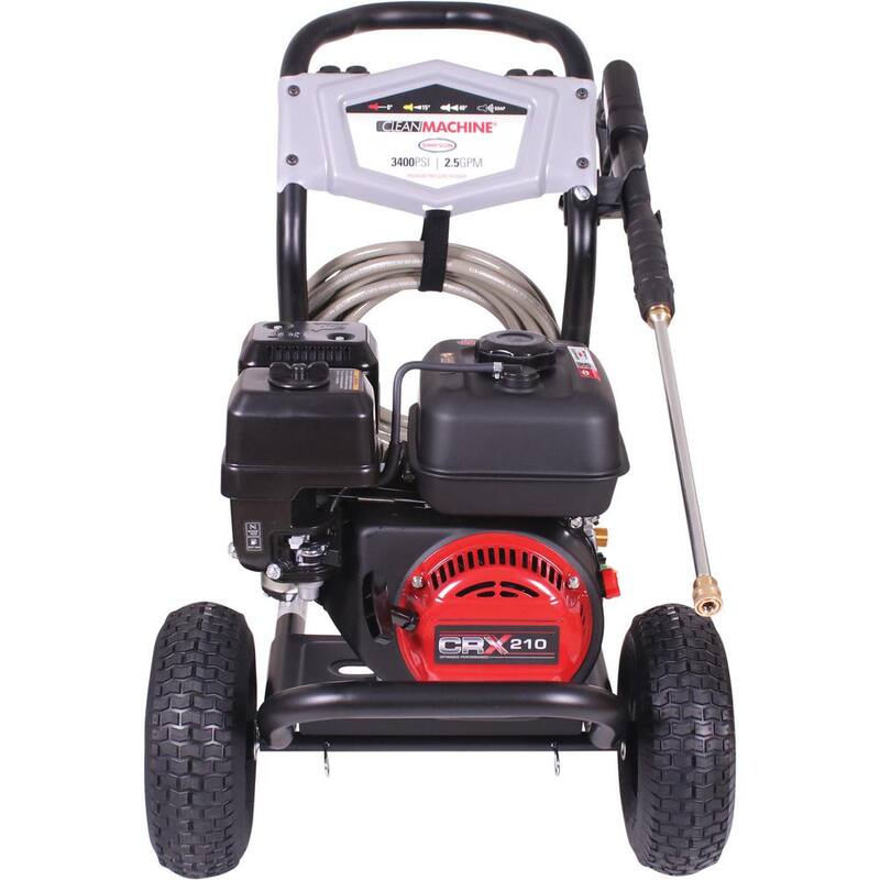 SIMPSON 3400 PSI 2.5 GPM Cold Water Gas Pressure Washer With CRX210 Engine - CM61083