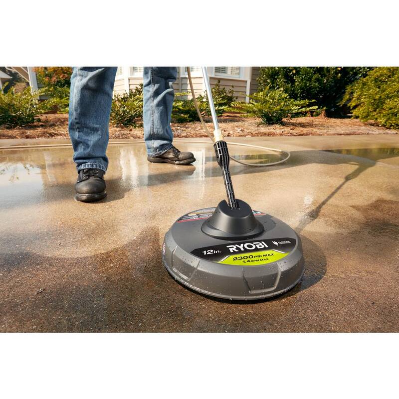 RYOBI 2000 PSI 1.2 GPM Cold Water Electric Pressure Washer with Surface Cleaner - RY142022-SC