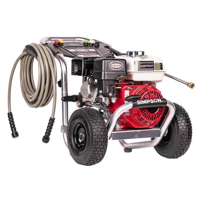 SIMPSON 3600 PSI 2.5 GPM Cold Water Gas Pressure Washer with HONDA GX200 Engine - ALH3425-S