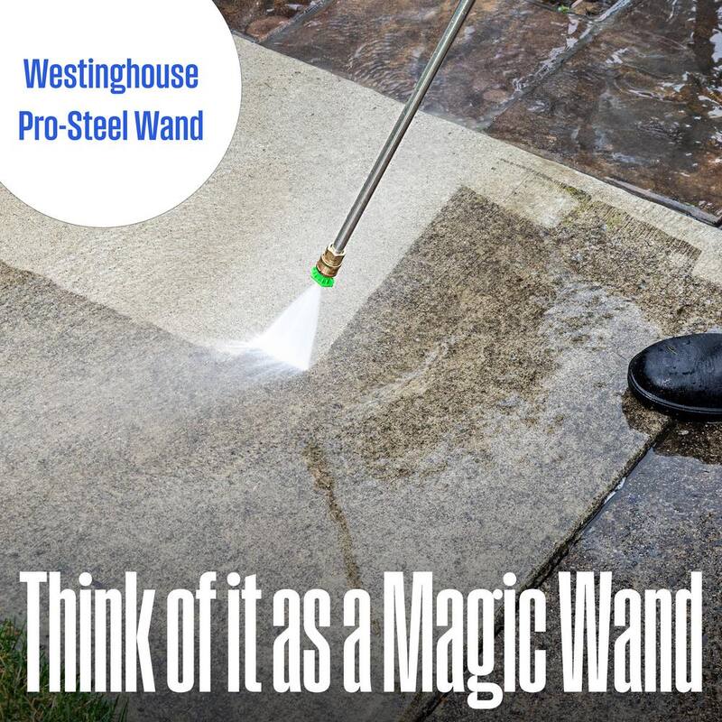 Westinghouse 2700 PSI 2.3 GPM Gas Powered Axial Cam Pump Cold Water Pressure Washer with Soap Tank and 4 Quick Connect Tips - WPX2700