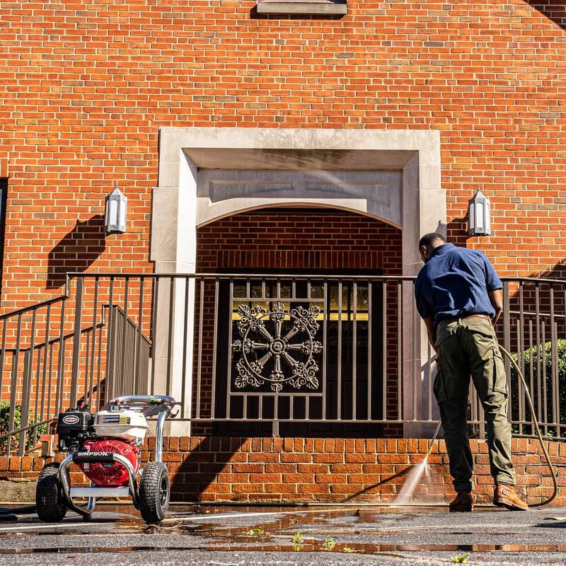 SIMPSON 3400 PSI 2.5 GPM Cold Water Gas Pressure Washer with HONDA GX200 Engine - ALH3228-S