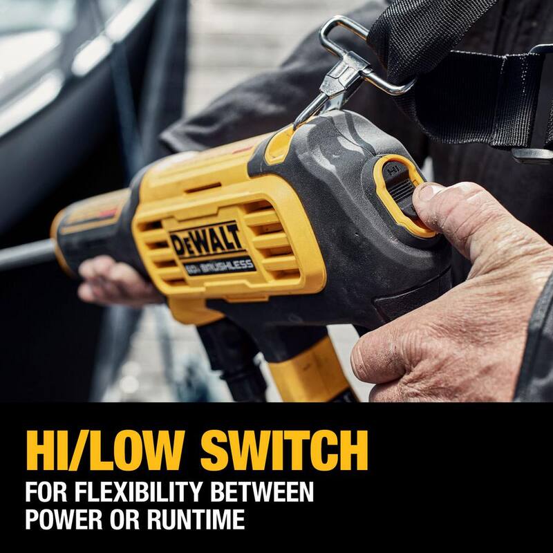 DEWALT FLEXVOLT 60V MAX 1000 PSI 1.0 GPM Cold Water Cordless Battery Power Cleaner Kit w/(1) FLEXVOLT 3 Ah Battery and Charger - DCPW1000X1
