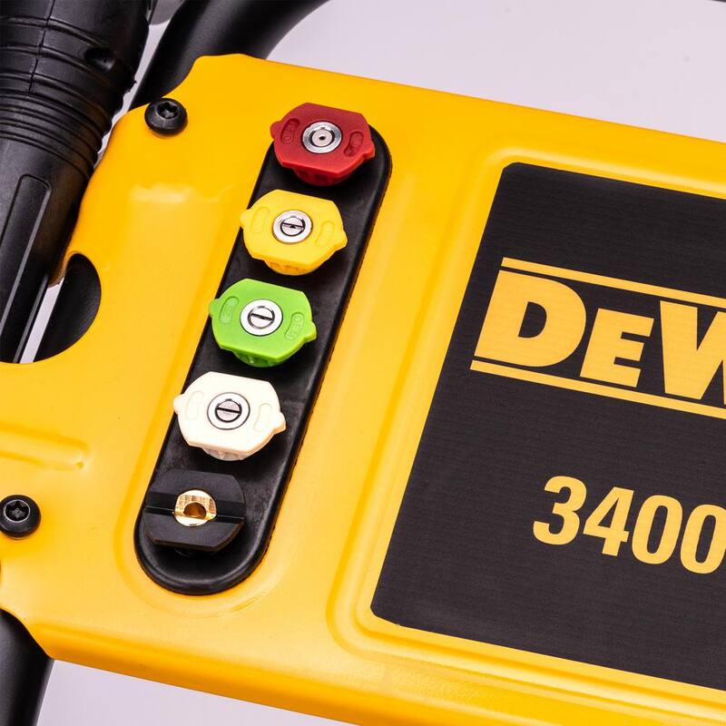 DEWALT 3400 PSI 2.5 GPM Cold Water Gas Pressure Washer with PressuReady DeWalt 208cc Engine - DXPW3400PRNB-S