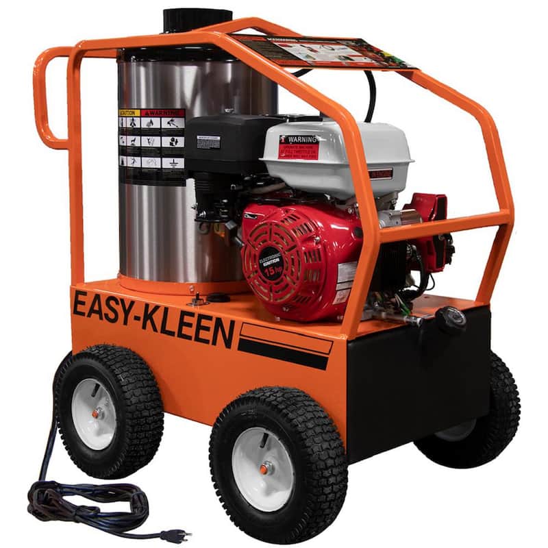 Unbranded Commercial 4000 PSI 3.5 GPM Gas Driven Hot Water Pressure Washer 110/120V - EZO4035GLEK120