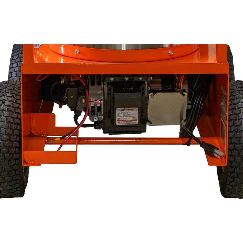 Unbranded Commercial 4000 PSI 3.5 GPM Gas Driven Hot Water Pressure Washer 110/120V - EZO4035GLEK120