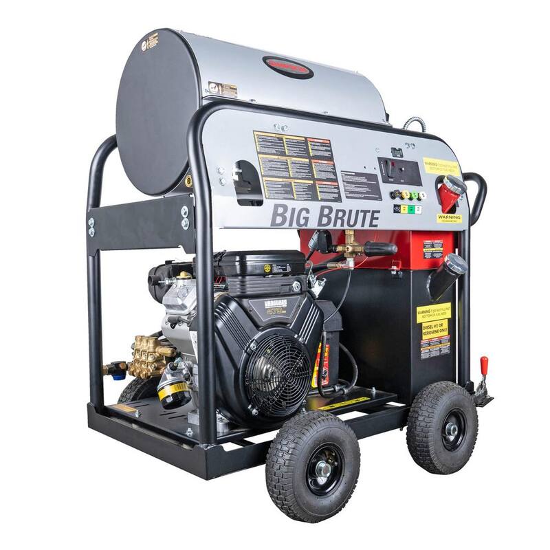 SIMPSON 4000 PSI 4.0 GPM Hot/Cold Water Gas Pressure Washer with HONDA GX390 Engine - 65106