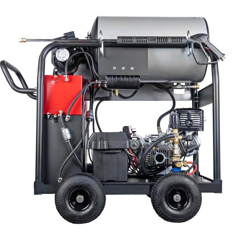 SIMPSON 4000 PSI 4.0 GPM Hot/Cold Water Gas Pressure Washer with HONDA GX390 Engine - 65106