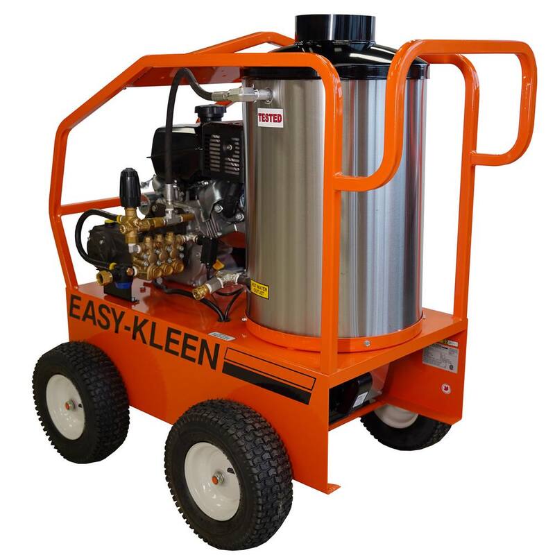 Unbranded Commercial 4000 PSI 3.5 GPM Gas Driven Hot Water Pressure Washer 110/120V - EZO4035GKGP120
