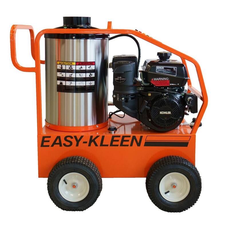 Unbranded Commercial 4000 PSI 3.5 GPM Gas Driven Hot Water Pressure Washer 110/120V - EZO4035GKGP120