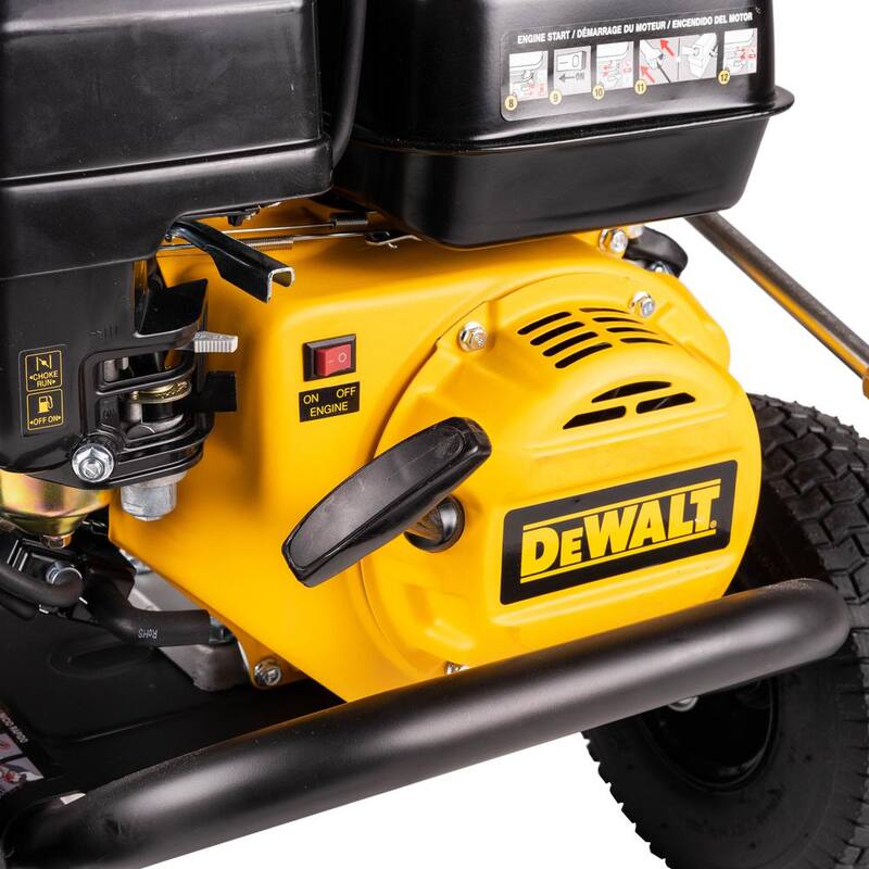 DEWALT 3400 PSI 2.5 GPM Cold Water Gas Pressure Washer with Electric Start DeWalt 208cc Engine - DXPW3425E