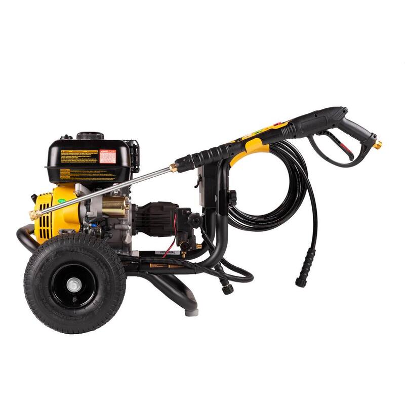 DEWALT 3400 PSI 2.5 GPM Cold Water Gas Pressure Washer with Electric Start DeWalt 208cc Engine - DXPW3425E