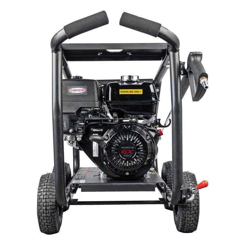 SIMPSON 4400 PSI 4.0 GPM Cold Water Gas Pressure Washer with HONDA GX390 Engine - SW4440HCDM