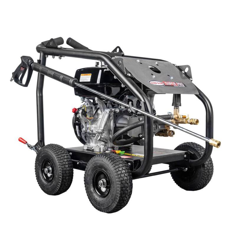 SIMPSON 4400 PSI 4.0 GPM Cold Water Gas Pressure Washer with HONDA GX390 Engine - SW4440HCDM