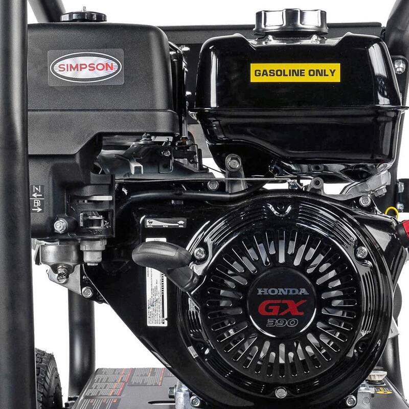 SIMPSON 4400 PSI 4.0 GPM Cold Water Gas Pressure Washer with HONDA GX390 Engine - SW4440HCDM