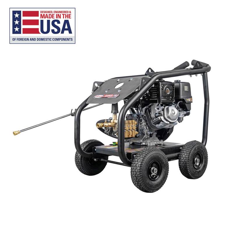 SIMPSON 4400 PSI 4.0 GPM Cold Water Gas Pressure Washer with HONDA GX390 Engine - SW4440HCDM