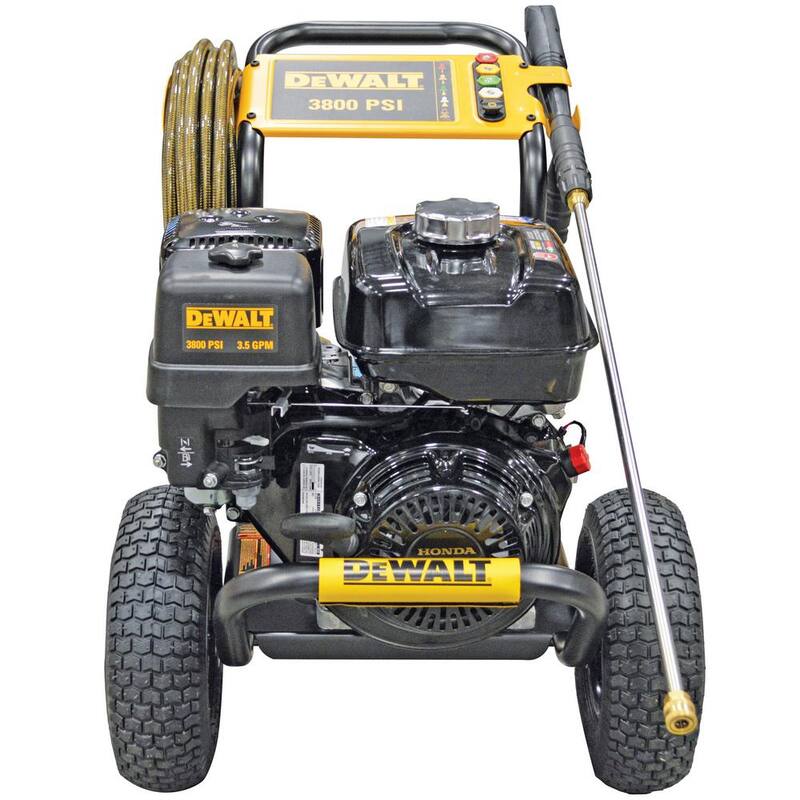 DEWALT 3800 PSI 3.5 GPM Cold Water Gas Pressure Washer with HONDA GX270 Engine - DXPW60604
