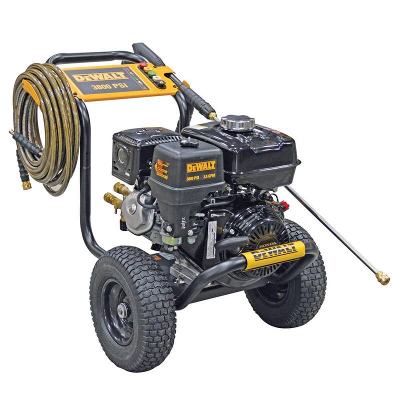 DEWALT 3800 PSI 3.5 GPM Cold Water Gas Pressure Washer with HONDA GX270 Engine - DXPW60604
