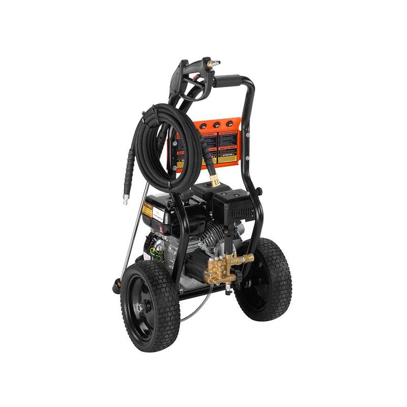 ECHO 3100 PSI 2.5 GPM Gas Cold Water Pressure Washer with 212 cc 4-Stroke Engine and 25 Foot Hose with 4 Included Nozzle Tips - PW-3100