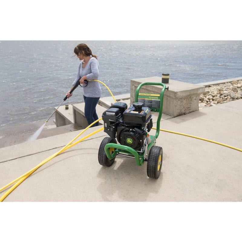 John Deere 3200 PSI 2.7 GPM Cold Water Gas Pressure Washer - PR-3200GM