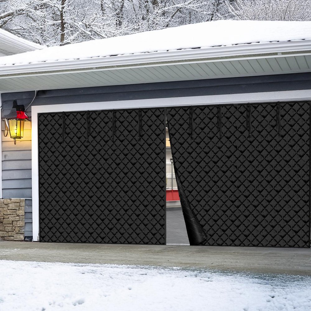 VEVOR Garage Door Screen for Winter 16.3 x 7.15 ft Garage Door Insulation Kit - DJCXBNCKMPFLQFCOOV0