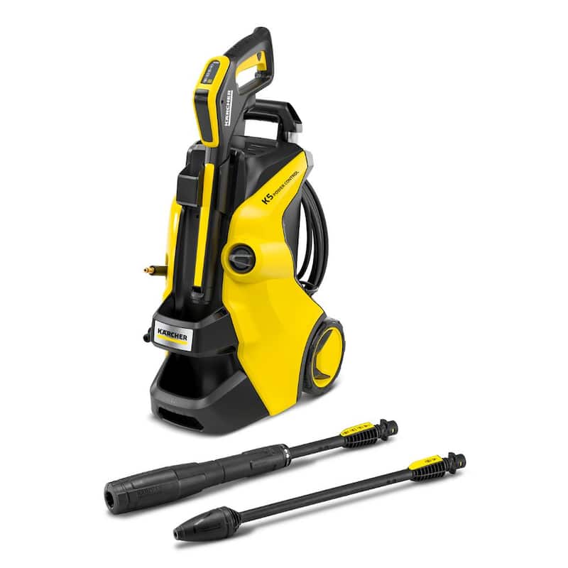 Karcher 2500 Max PSI 1.55 GPM K 5 Power Control Cold Water Corded Electric Induction Pressure Washer Vario and DirtBlaster Wands - 1.324-568.0
