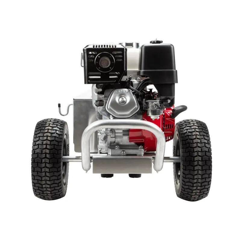 BE POWER EQUIPMENT 4000 PSI 4.0 GPM Cold Water Gas Pressure Washer Honda GX390 and Comet Triplex Pump on Aluminum Frame - B4013HABC