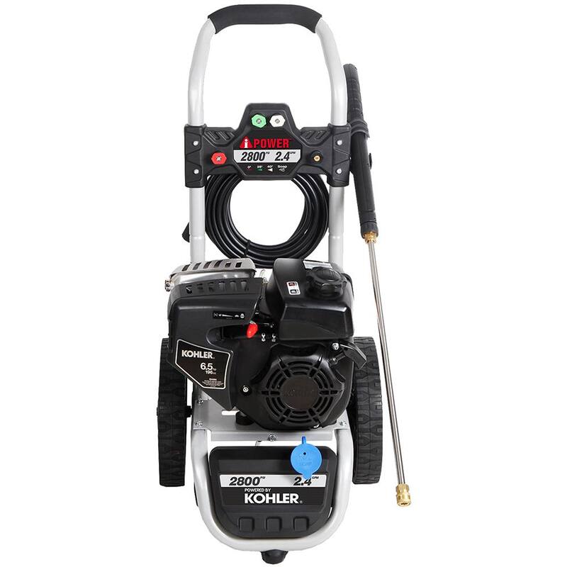 A-iPower 2800 PSI 2.4 GPM Kohler Cold Water Gas Pressure Washer - PWF2800KH