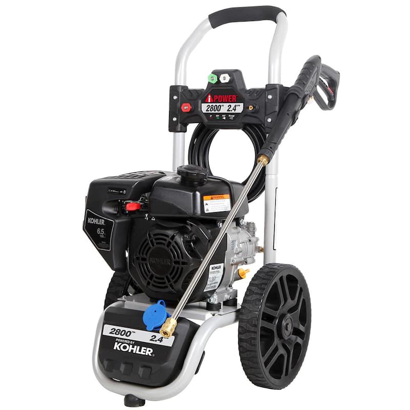 A-iPower 2800 PSI 2.4 GPM Kohler Cold Water Gas Pressure Washer - PWF2800KH