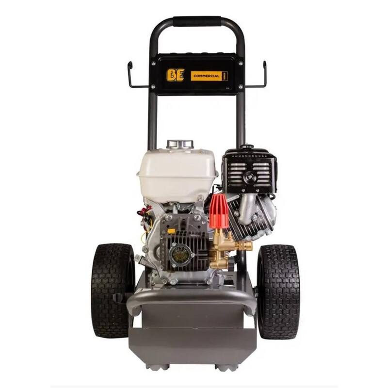 BE POWER EQUIPMENT 4200 PSI 4.0 GPM Cold Water Gas Pressure Washer Honda GX390 Engine and Comet Triplex Pump - B4213HC