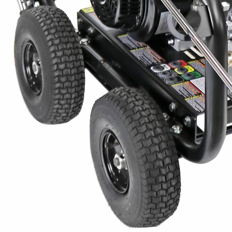 SIMPSON 4400 PSI 4.0 GPM SUPER PRO ROLL CAGE Cold Water Gas Pressure Washer w/ AAA Triplex Pump - SW4440SCBDM