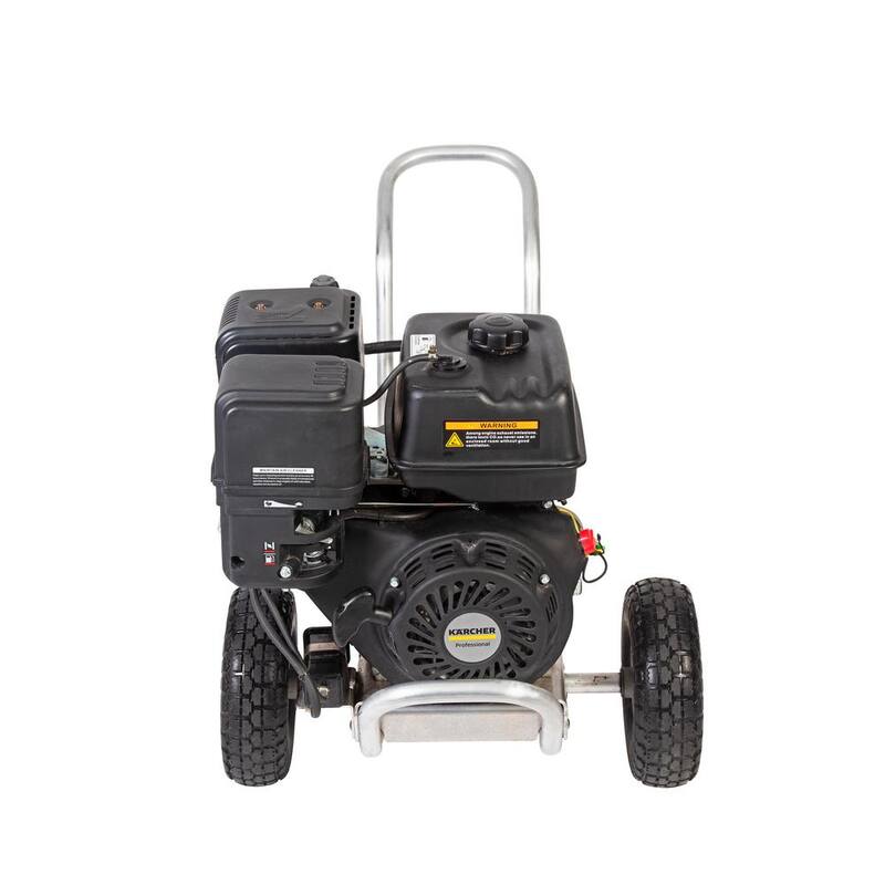 Karcher HD Series GeB 4000 PSI 4.0 GPM Professional Belt Drive Cold Water Gas Power Pressure Washer with Electric Start - 1.107-434.0