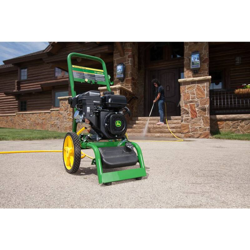 John Deere 2800 PSI 2.7 GPM Gas Cold Water Pressure Washer - HR-2800GM