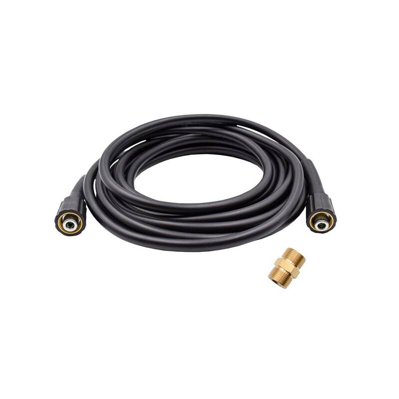 AR Blue Clean Pressure Washer Hose Kit, with Garden Hose Transfer Adapter - PW909XH