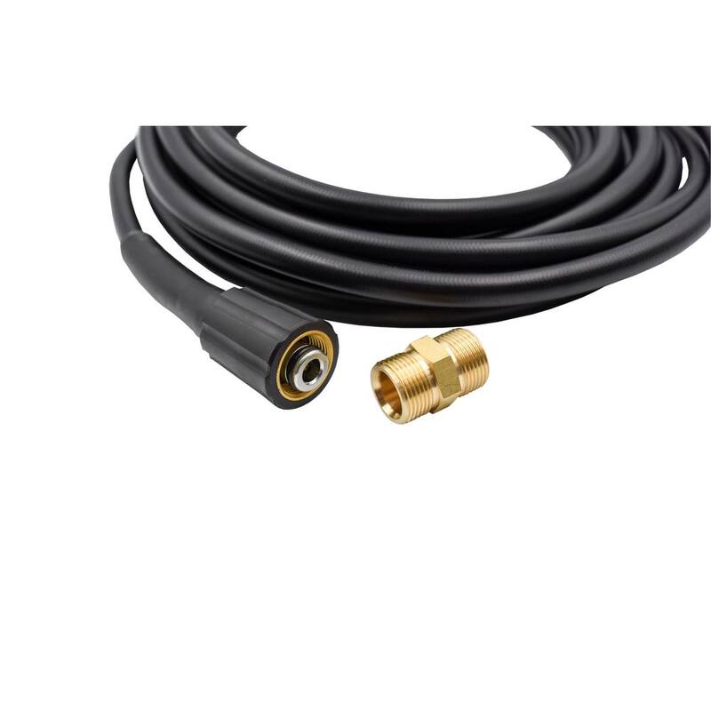 AR Blue Clean Pressure Washer Hose Kit, with Garden Hose Transfer Adapter - PW909XH