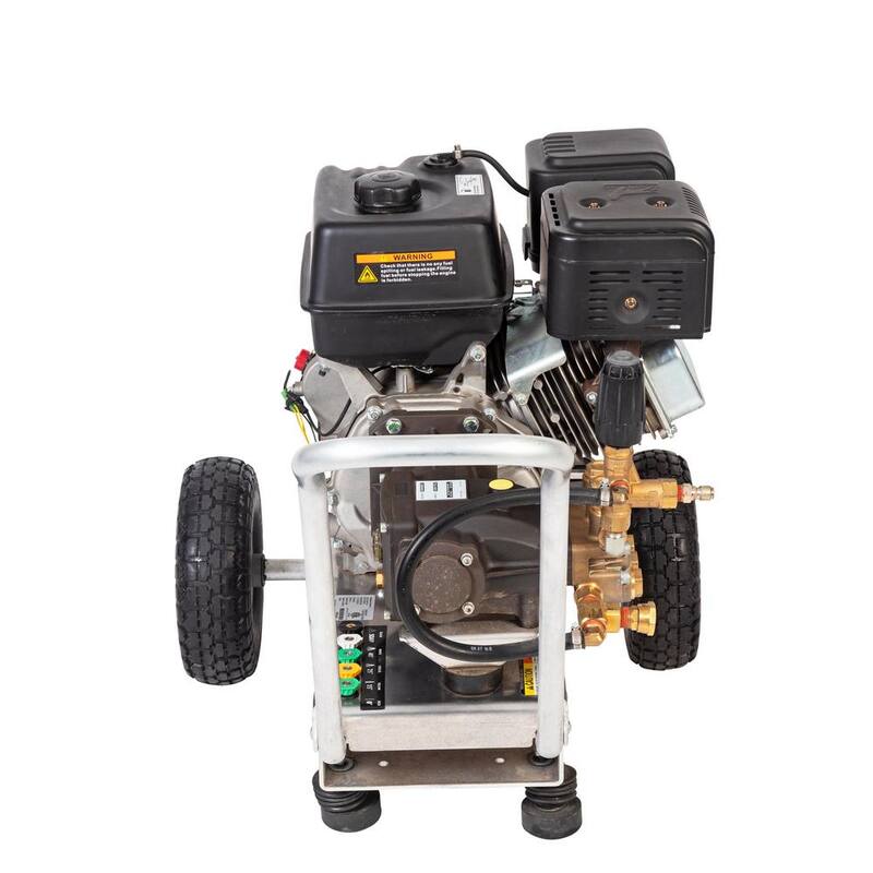 Karcher HD Series GB 3500 PSI 3.5 GPM Commercial/Professional Belt Drive Cold Water Gas Power Pressure Washer - 1.107-422.0