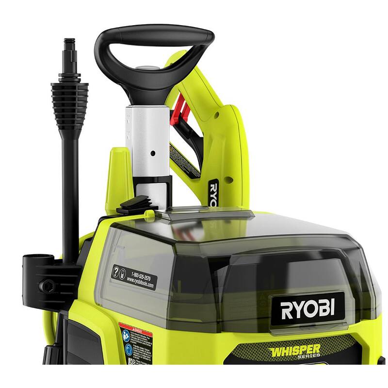 RYOBI 40V HP Brushless Whisper Series 2000 PSI 1.2 GPM Cold Water Electric Pressure Washer (Tool Only) - RY40306BTLVNM