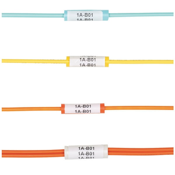 Panduit Wh Id Slv, 3mm Dup Fiber Cable, 1", PK100 - NWSLC-7Y