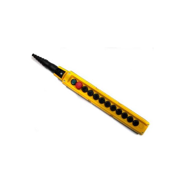 Controles Springer Co T.E.R., Colgante MIKE, 12 botones, amarillo, botones de 1 velocidad - F70CY12100000001