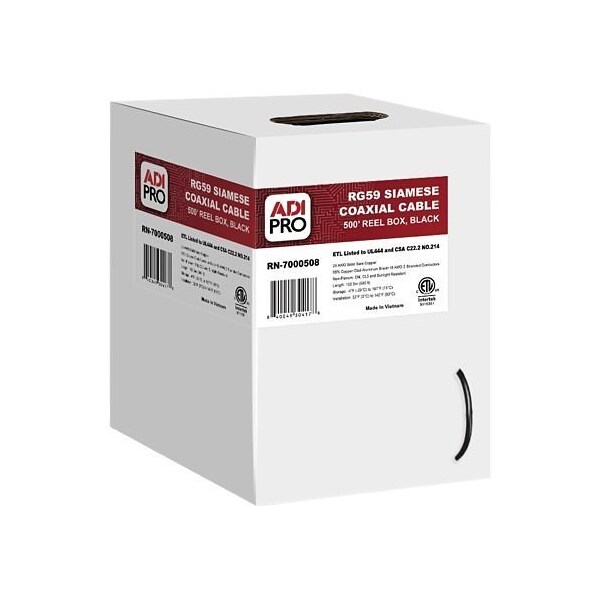 Adipro 20 AWG BARE COPPER RG59, 95% COPPER-CLAD ALUMINUM - RN-7000508