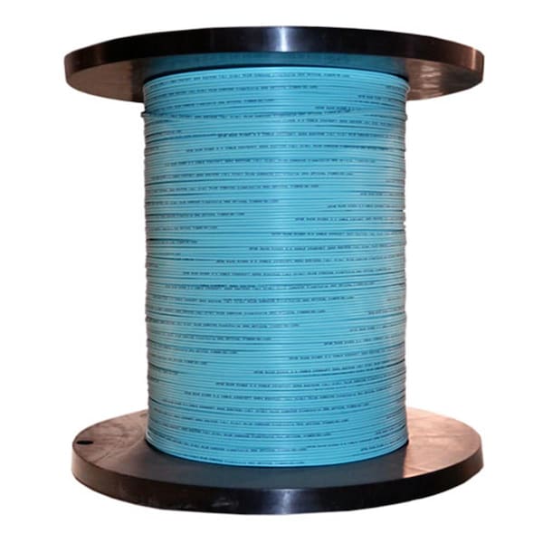 Cable Wholesale 1000 ft. 2 Fiber Indoor Distribution Fiber Optic Multimode Cable - 50 by 125 - 11F2-302NH
