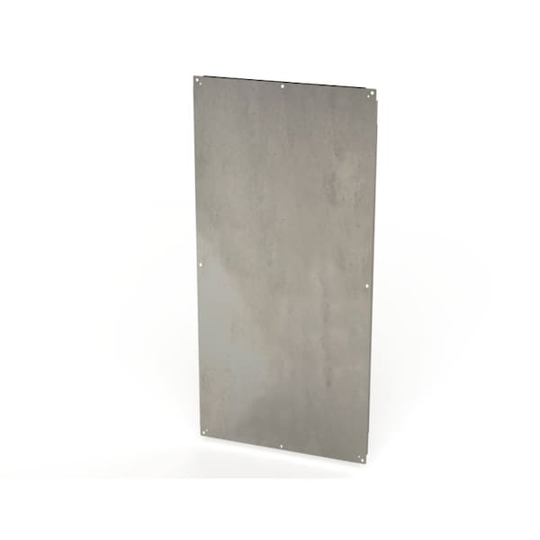 Saginaw Control & Engineering Subpanel, 69 in H, 0.88 in D, 33 in W - SCE-72P36GALV