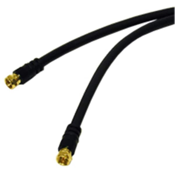 Cable de video coaxial RG6 F-TYPE de la serie VALUE de 12 pies - FA56766