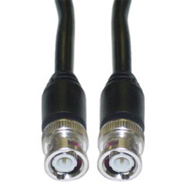 Cable Coaxial BNC RG59-U de CableWholesale 10X3-01106, Negro, BNC Macho, 1.8 metros