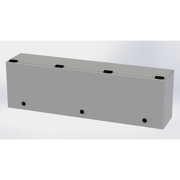 Saginaw Control & Engineering Carbon Steel Electrical Enclosures, 9 in H, 6 in D, 30 in W, NEMA 3R, 4, 12, 13, Hinged - SCE-L9306ELJ