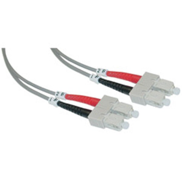 Cable Wholesale Fiber Optic Cable SC SC Multimode Duplex 50-125 2 meter 6.6 foot - SCSC-11002