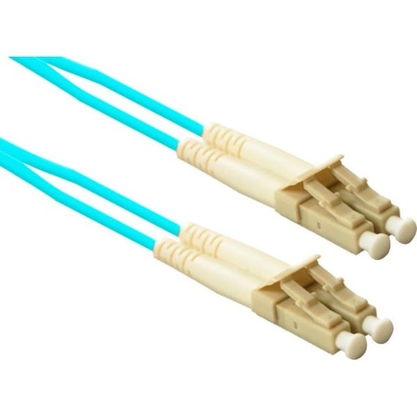 Enet Lc To Lc Om3 50/125 Aqua 75 Foot Cable - LC2-10G-75F-ENC