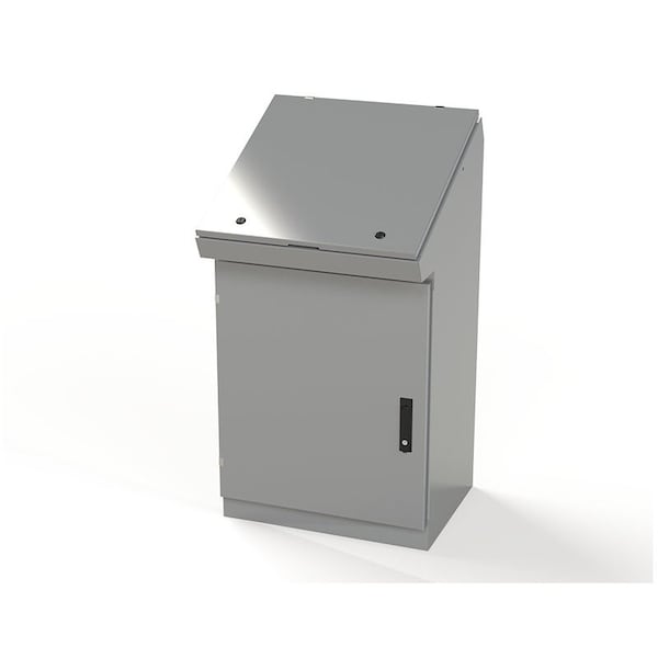 Saginaw Control & Engineering Carbon Steel Electrical Enclosures, 46-1/4 in H, 18-1/2 in D, 25-1/4 in W, NEMA 3R, 4, 12, 13 - SCE-462519SDC